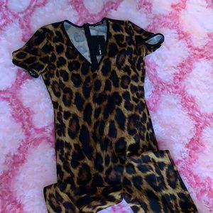 Growl at me leopard jumpsuit